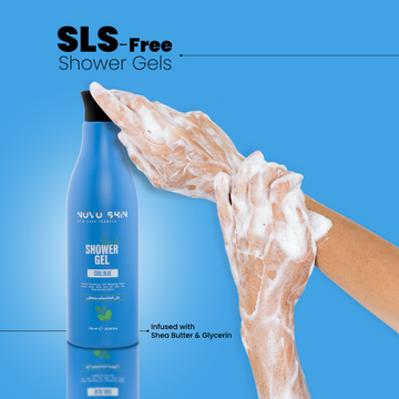 Cool Blue Shower Gel Scrub
