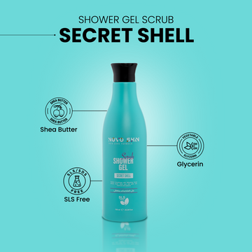 Secret Shell Shower Gel Scrub